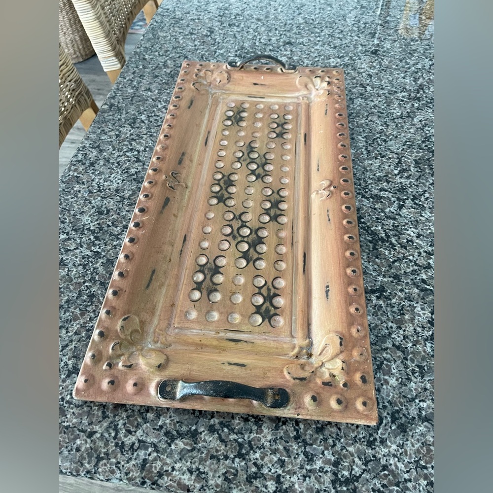 Southern Living 24x12 tin serving tray